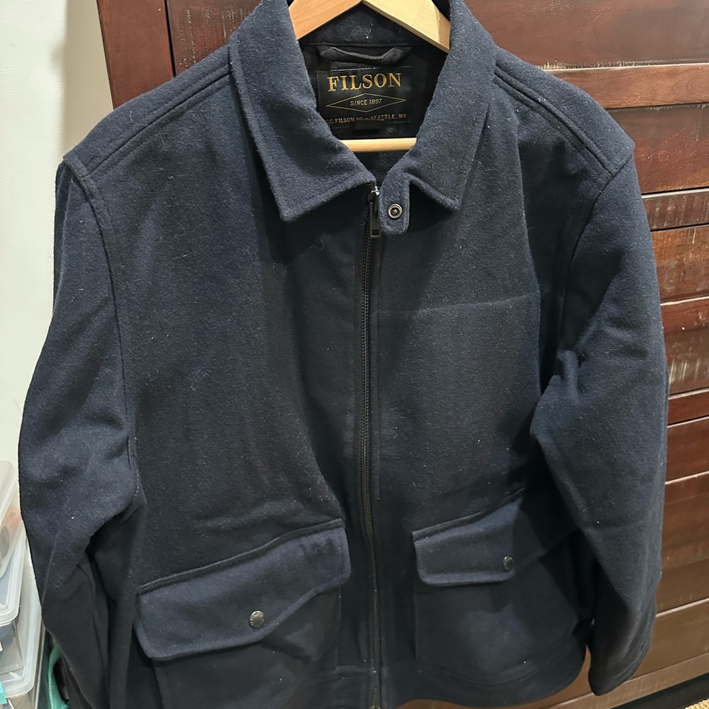 Filson Men's Navy Seattle Jacket